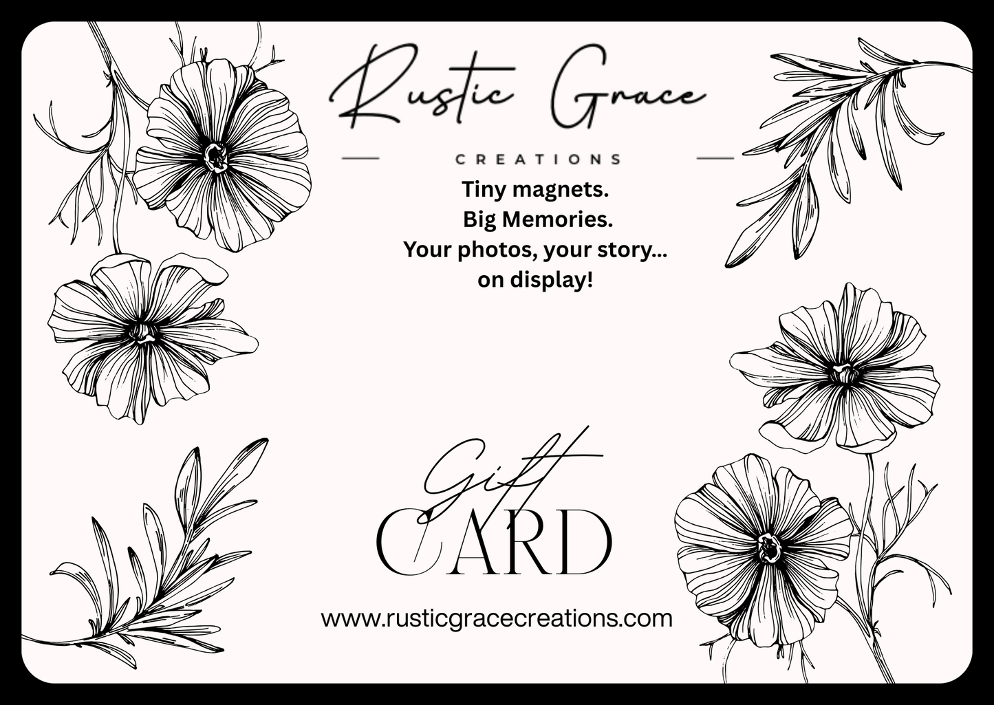Rustic Grace Creations Gift Card