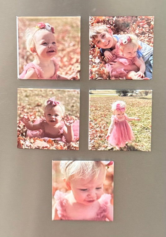 2"x2" Custom Photo Magnets