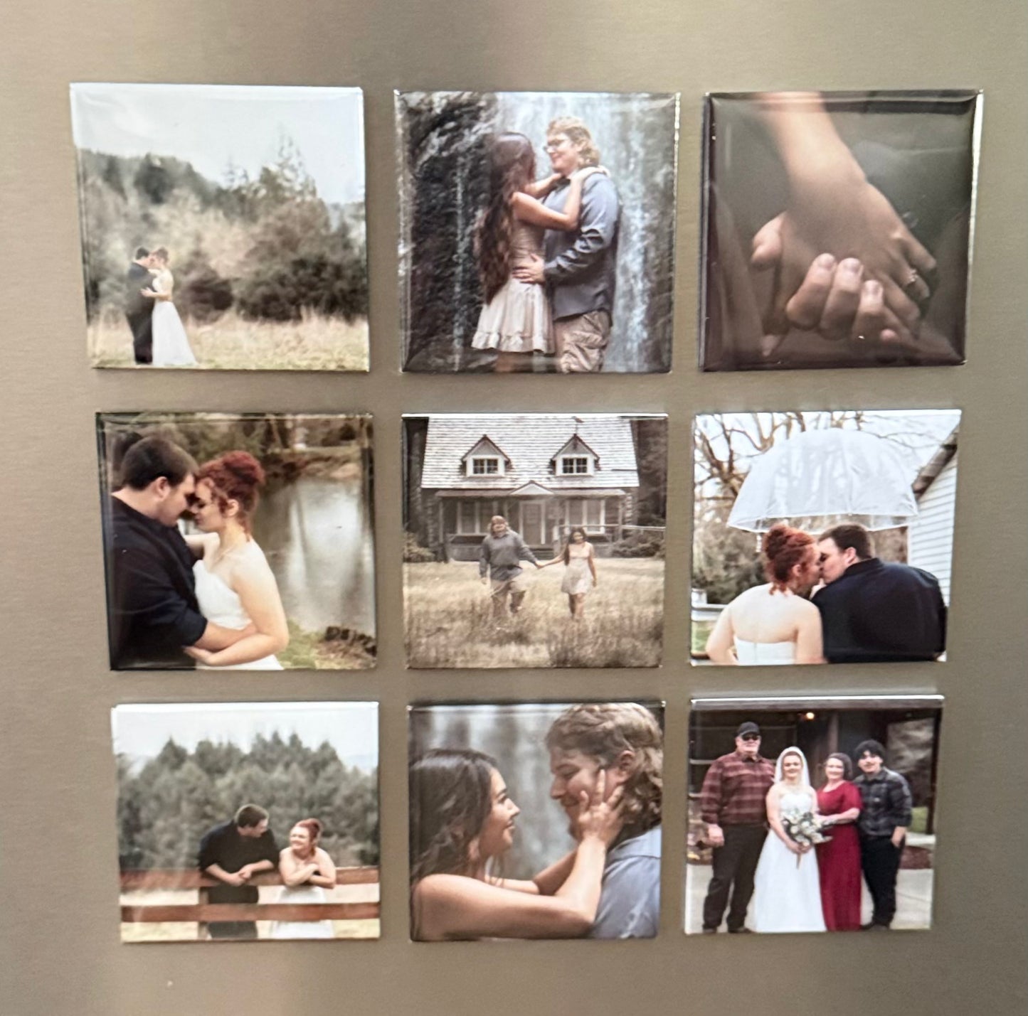 2"x2" Custom Photo Magnets